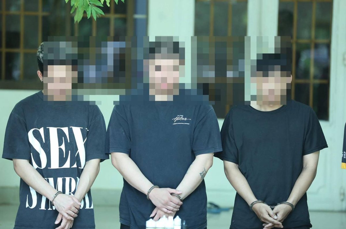波贝警方抓获5名泰国籍嫌犯 涉嫌毒品及非法持枪