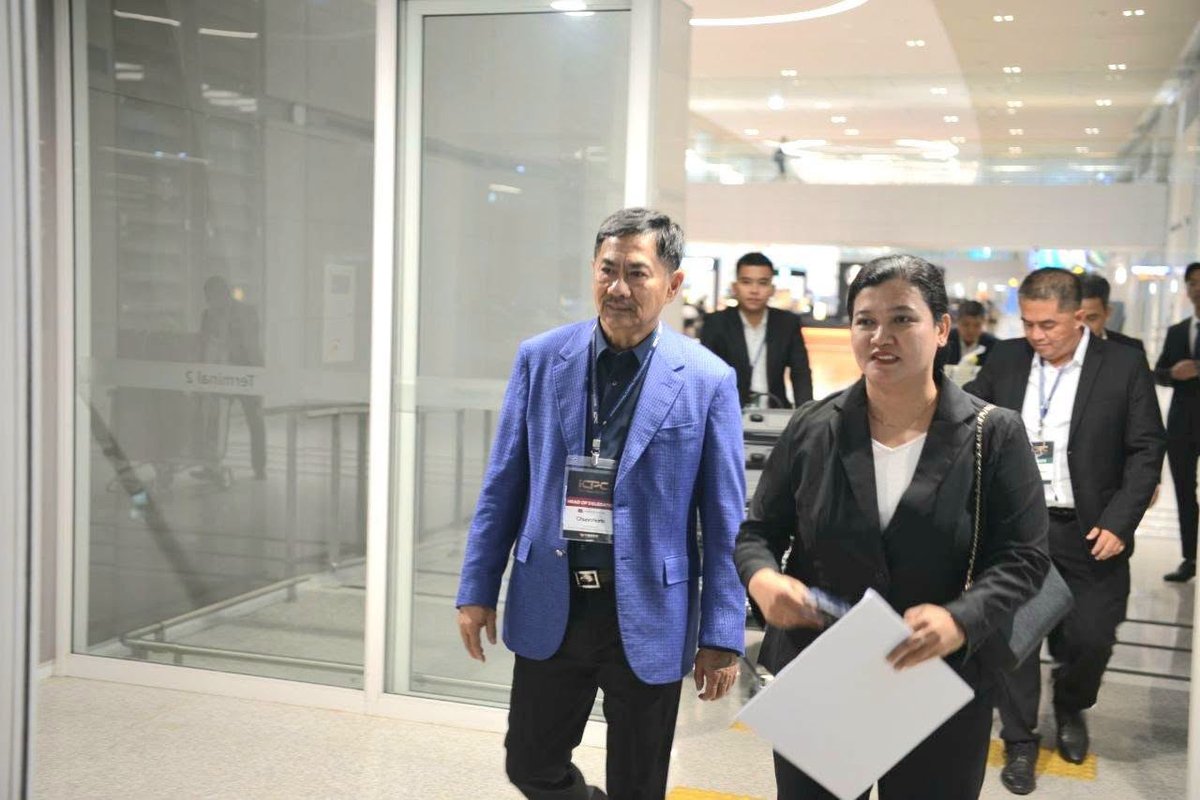 金边市警察局长朱那林赴韩 参加国际警察会议
