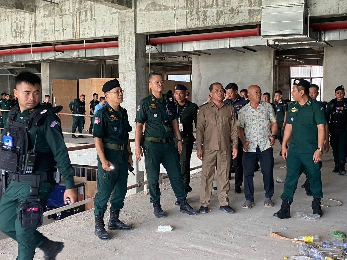 西港云壤涉诈场所遭突击检查 执法组介入调查