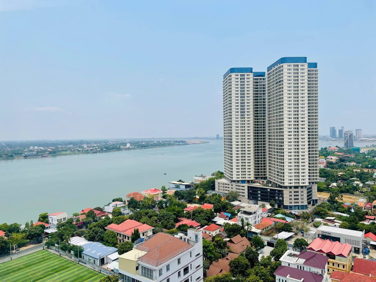 水净华区Mekong View 6全新两房公寓招租,面积80