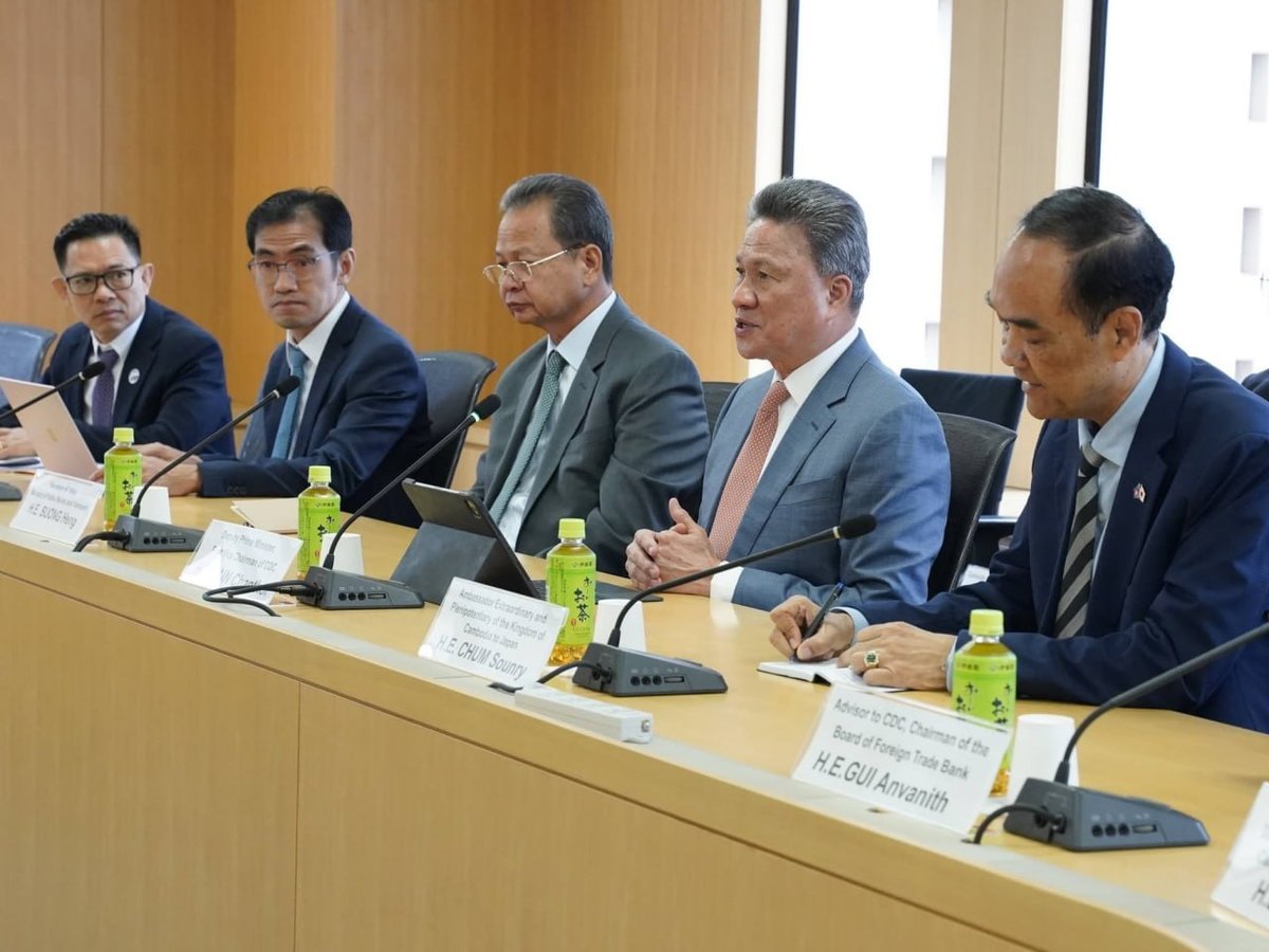 孙占托率团访日推动投资 拟重启柬日直航吸引日企