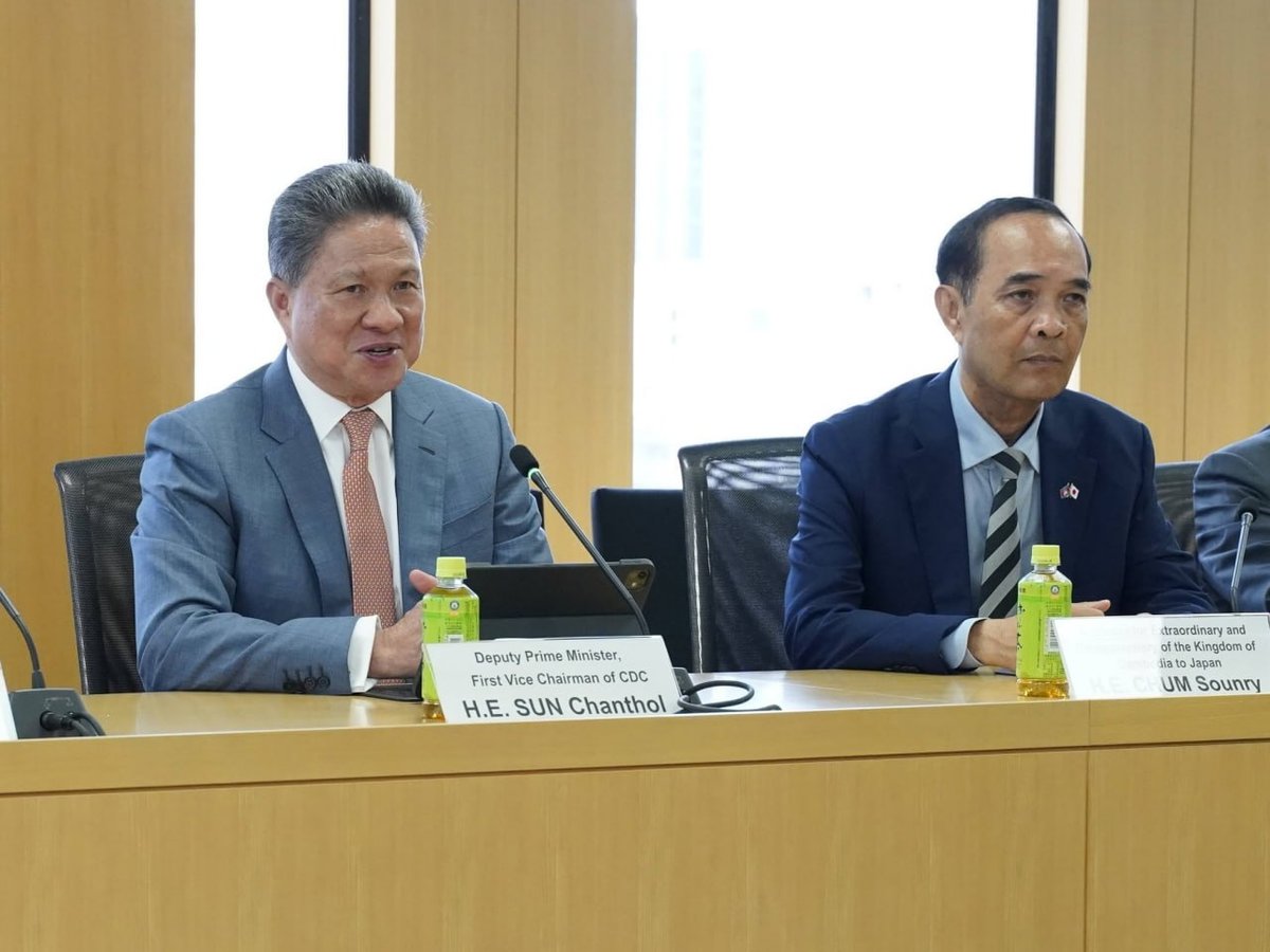 孙占托率团访日推动投资 拟重启柬日直航吸引日企