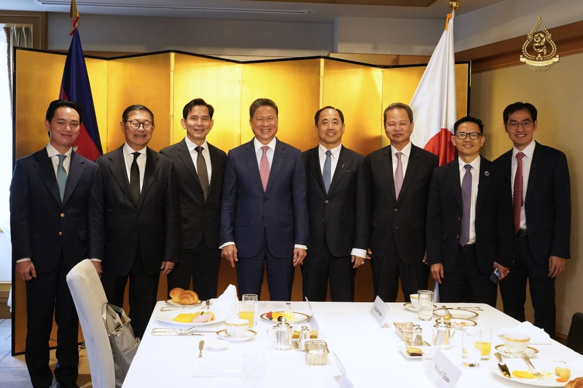 柬埔寨勋爵协会赴日招商 孙占托率团对接日本政商界