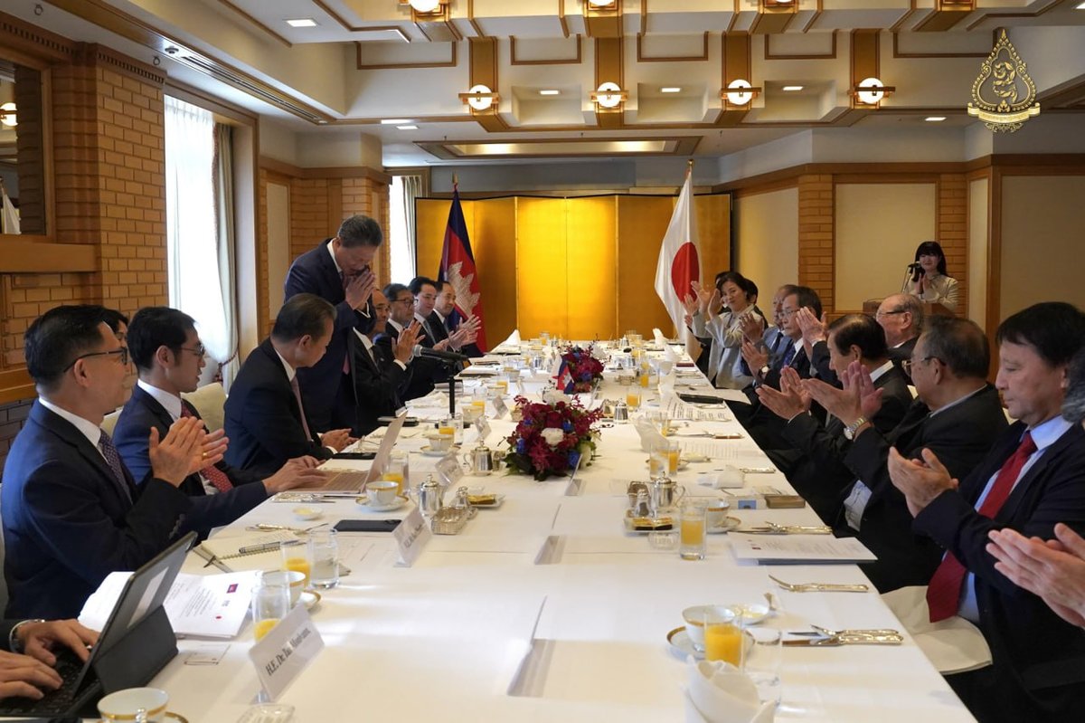 柬埔寨勋爵协会赴日招商 孙占托率团对接日本政商界