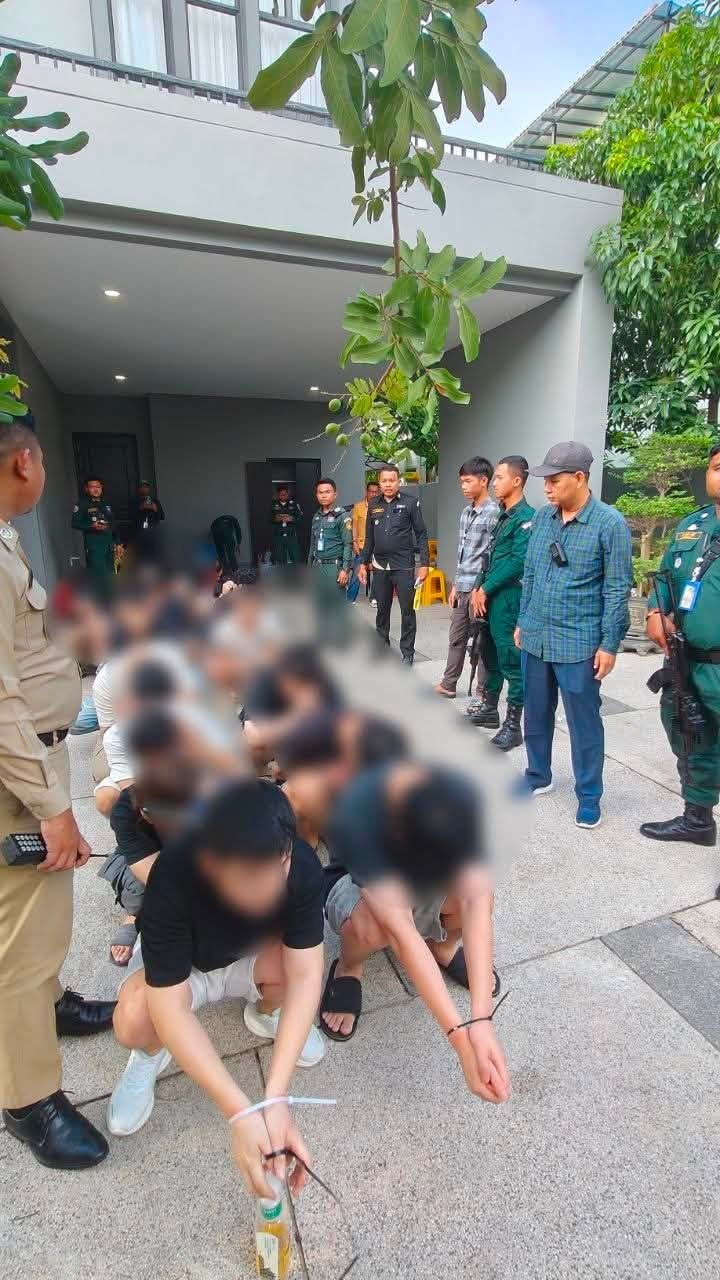 金边棉芷区开展外籍人员排查 重点整治涉诈场所