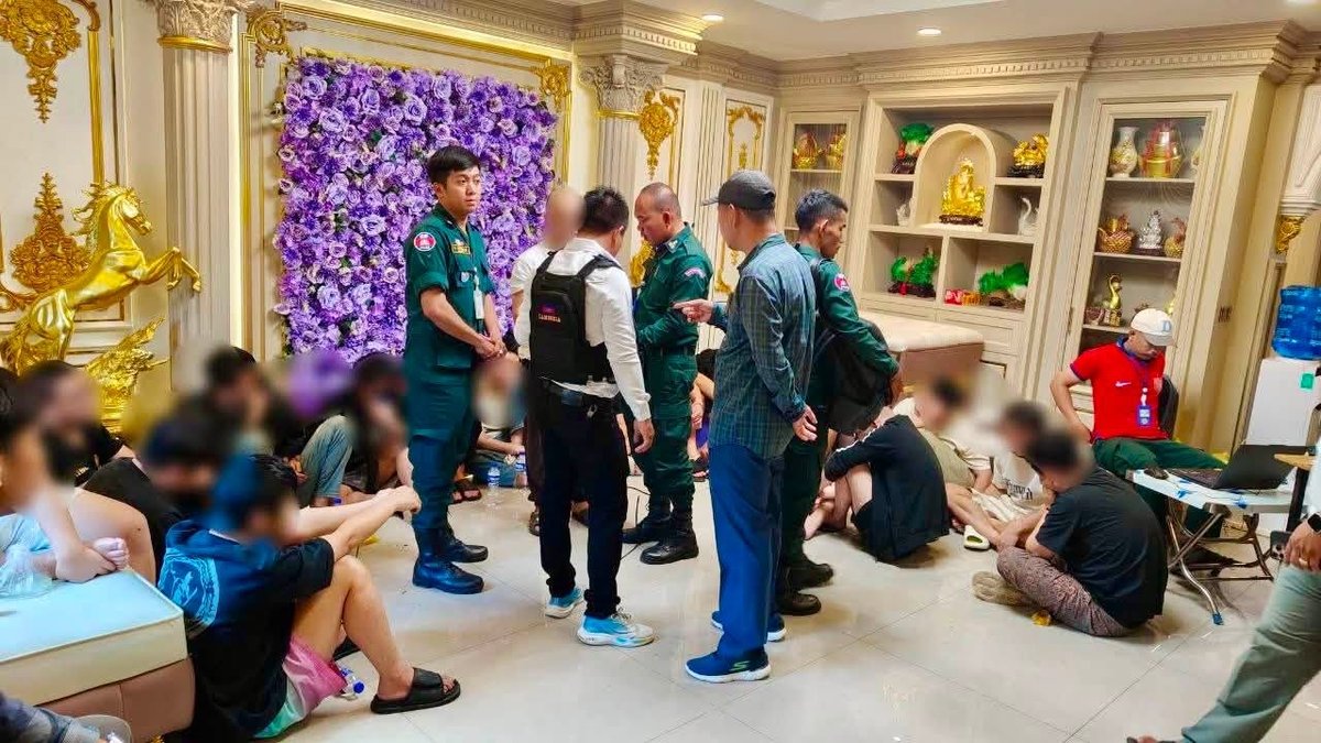 金边棉芷区开展外籍人员排查 重点整治涉诈场所