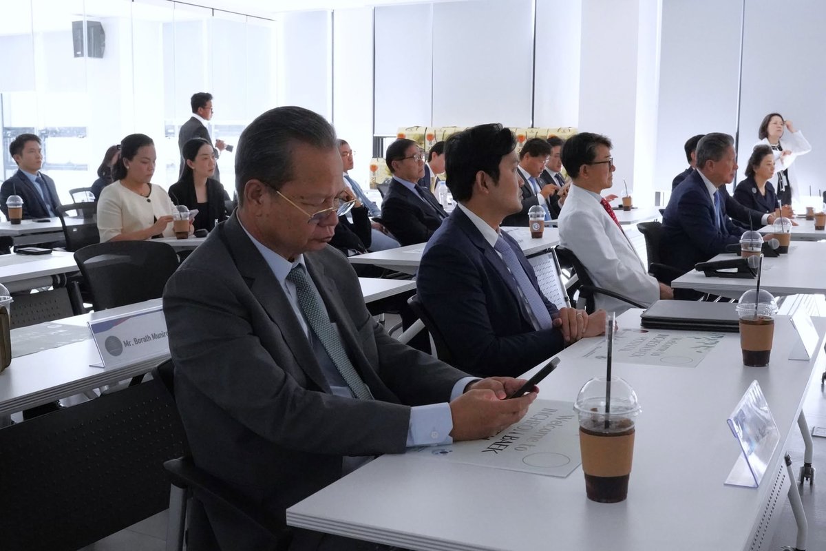 孙占托率团考察韩国仁川白医院 推动柬埔寨医疗数字化转型