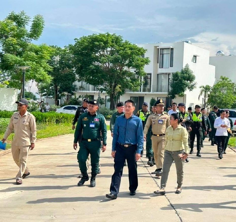 棉芷区政府突击检查桑荣城住宅区 未发现网络诈骗