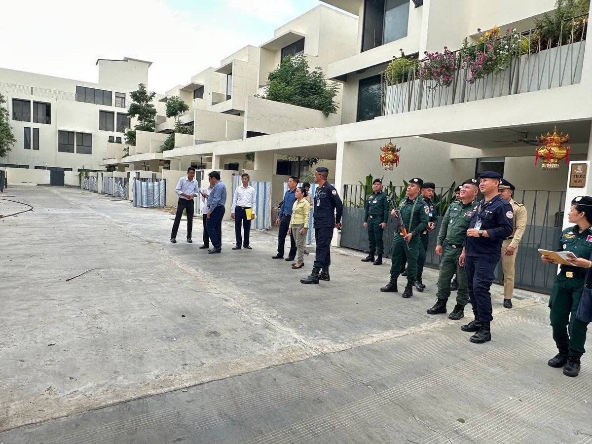 棉芷区政府突击检查桑荣城住宅区 未发现网络诈骗