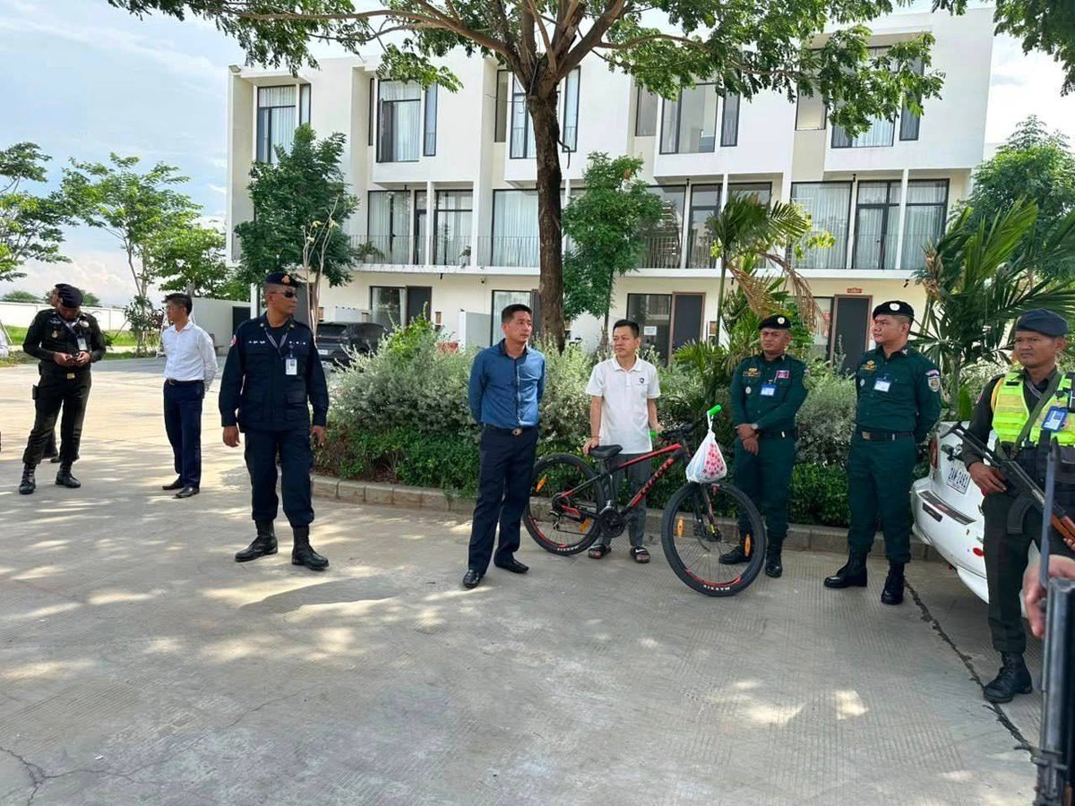 棉芷区政府突击检查桑荣城住宅区 未发现网络诈骗