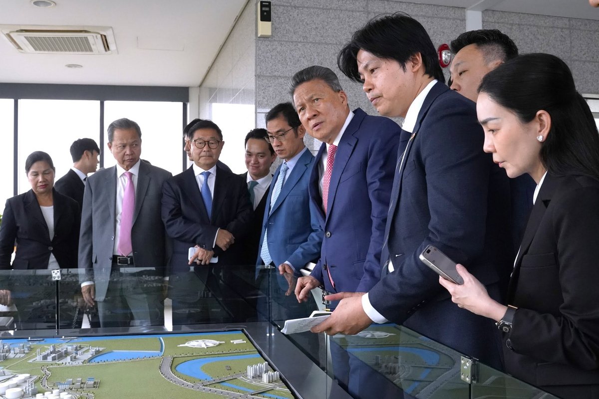 孙占托率团考察韩国SK集团 寻求能源与工业投资合作