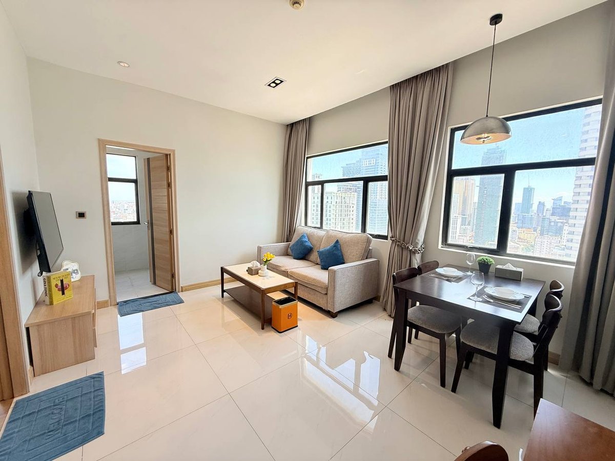 BKK1 The View公寓一房一厅招租 月租$650含物