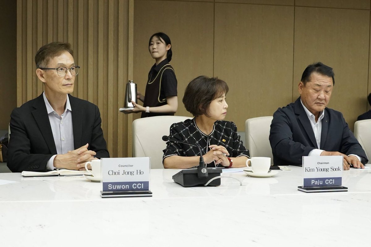 孙占托率团访问韩国工商会 推动韩企赴柬投资制造业