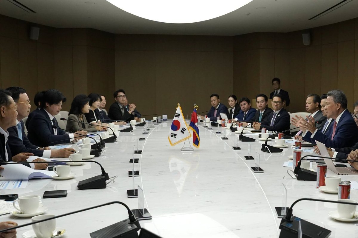 孙占托率团访问韩国工商会 推动韩企赴柬投资制造业
