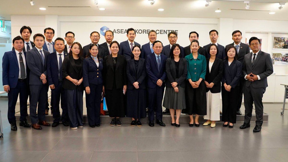 孙占托率团访问东盟-韩国中心 聚焦吸引韩企投资柬埔寨