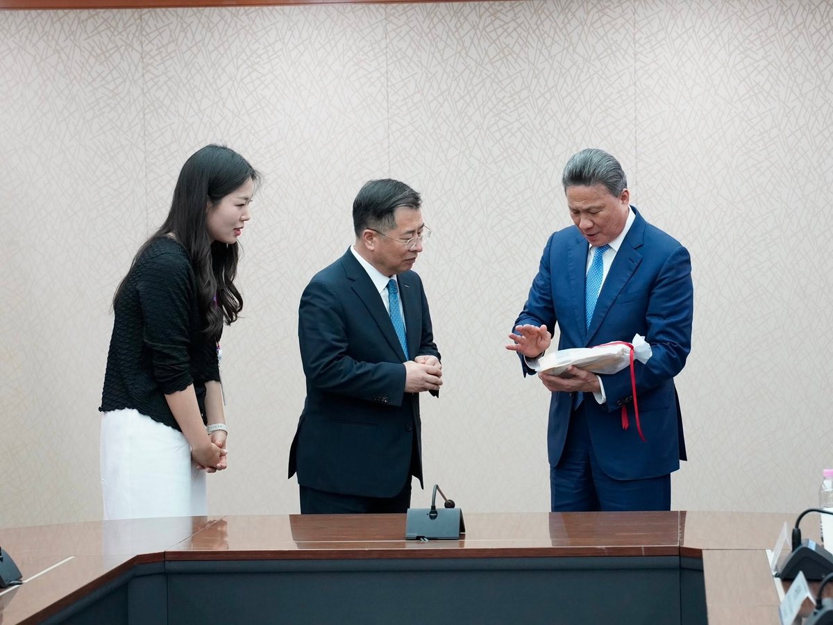 孙占托访韩推动经贸合作 促成韩企加大对柬投资