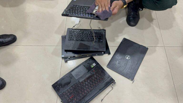 金边玛卡拉区警方突袭公寓 抓获6名越南籍嫌犯