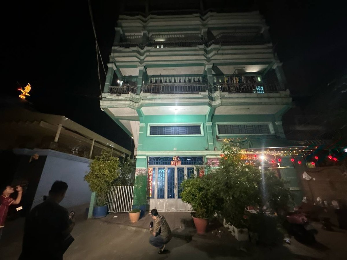 金边雷西郊区9公里发生坠楼事件 一男子当场身亡