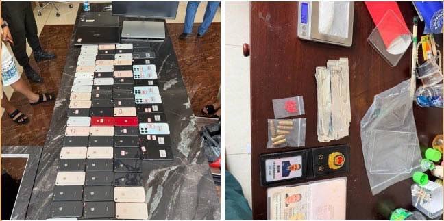 金边森速区6668酒店突击行动 6名中国籍嫌犯被捕