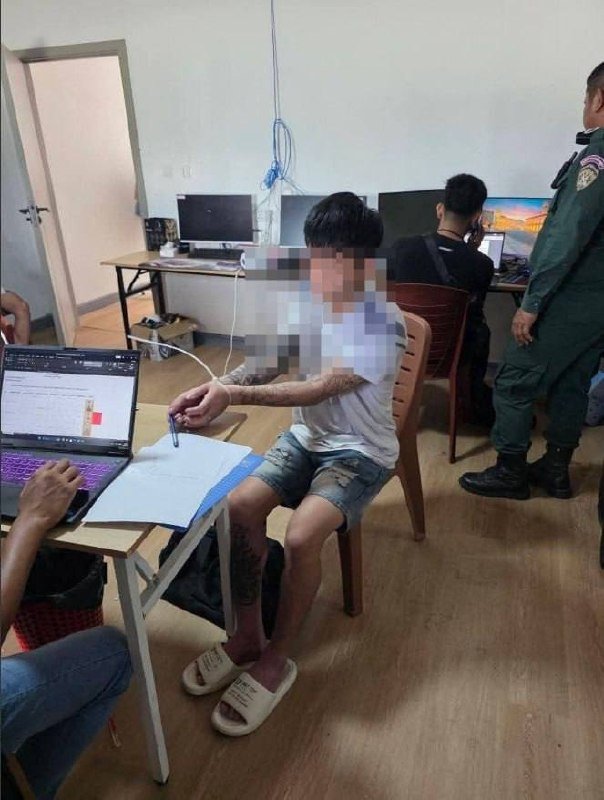 木牌再捣毁2处涉诈窝点 逮捕8名外籍嫌犯