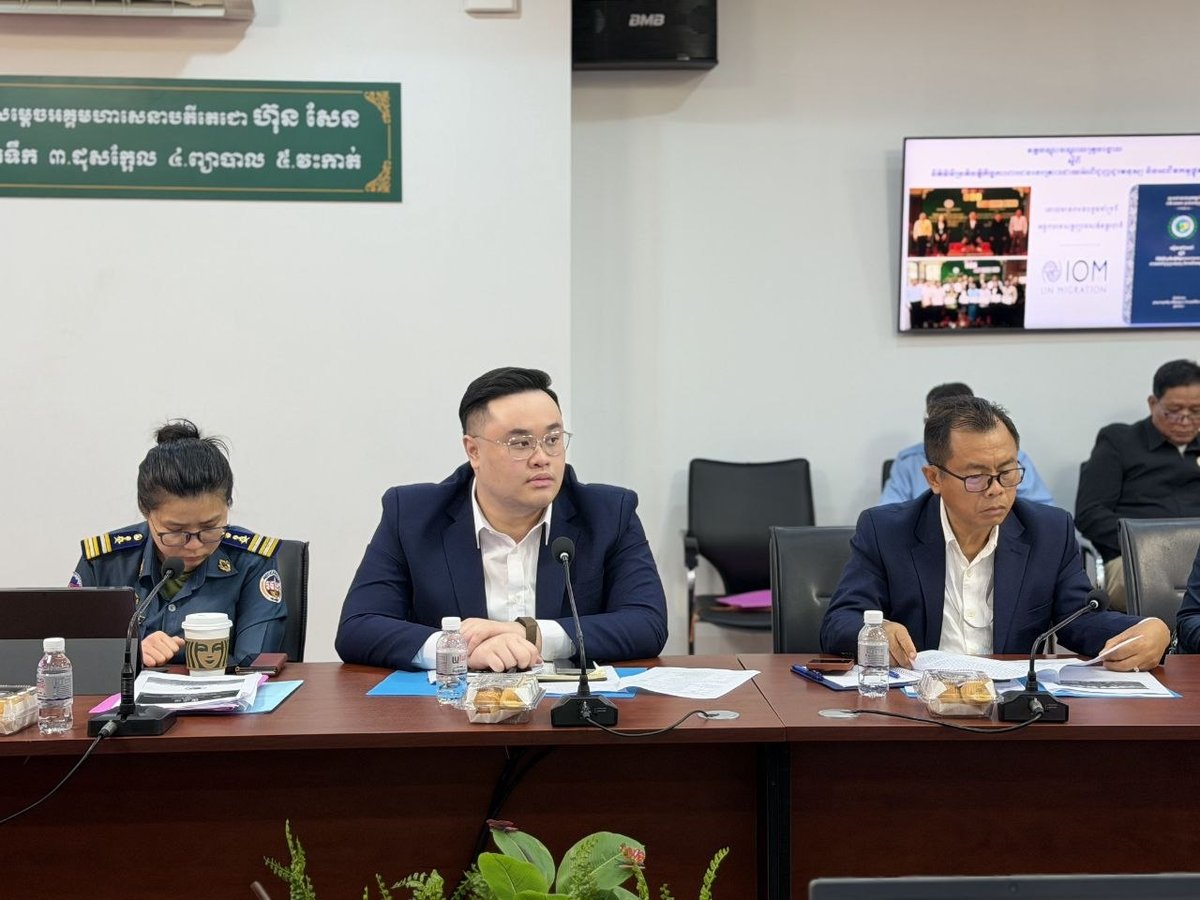 柬埔寨人口贩运受害者保护工作组召开2026年一季度总结会