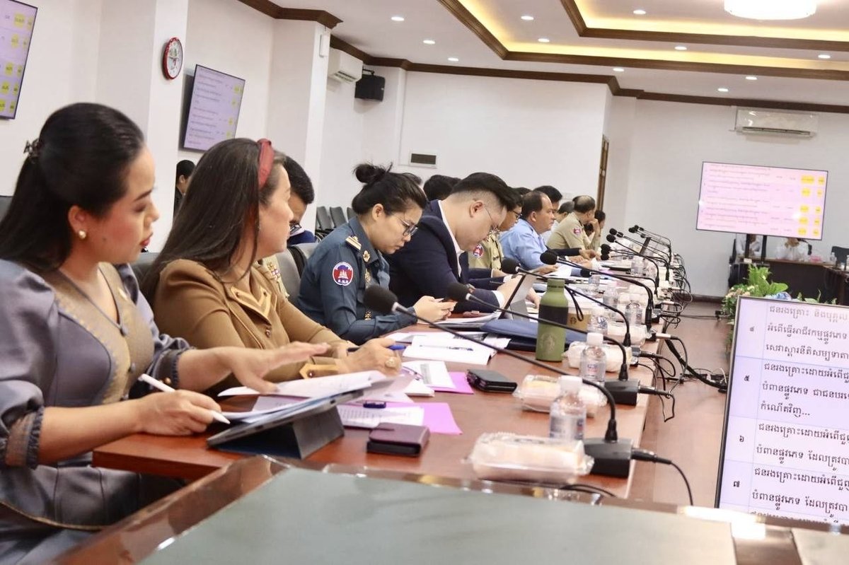 柬埔寨人口贩运受害者保护工作组召开2026年一季度总结会