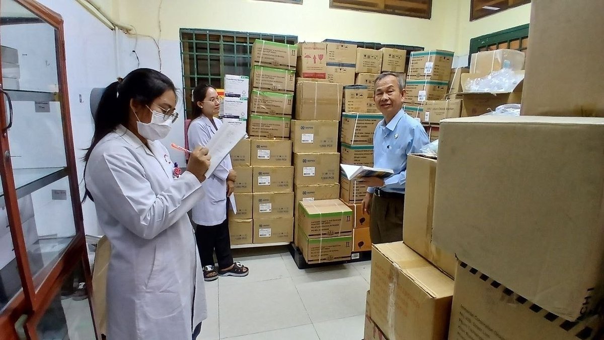 柬埔寨卫生部完成金边9家公立医院药品库存专项检查