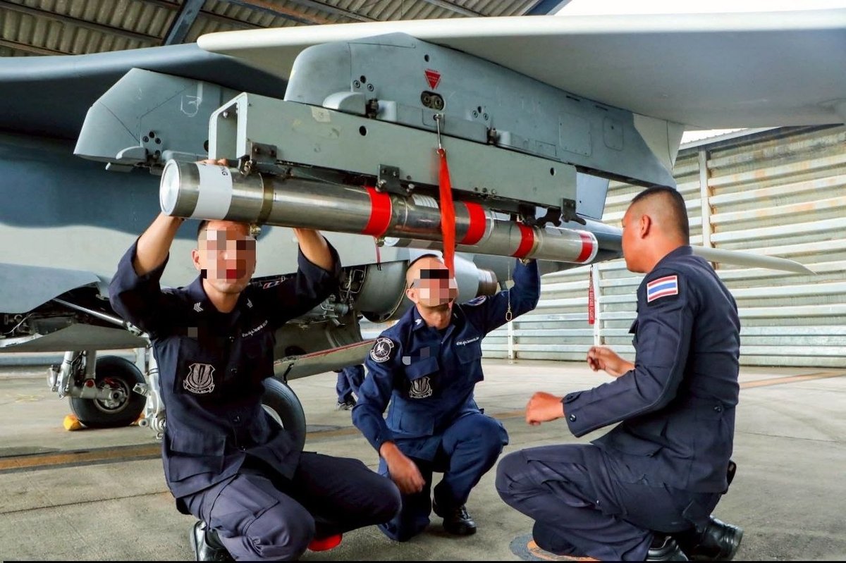 泰国皇家空军乌塔保机场演练 强化东部防空战备