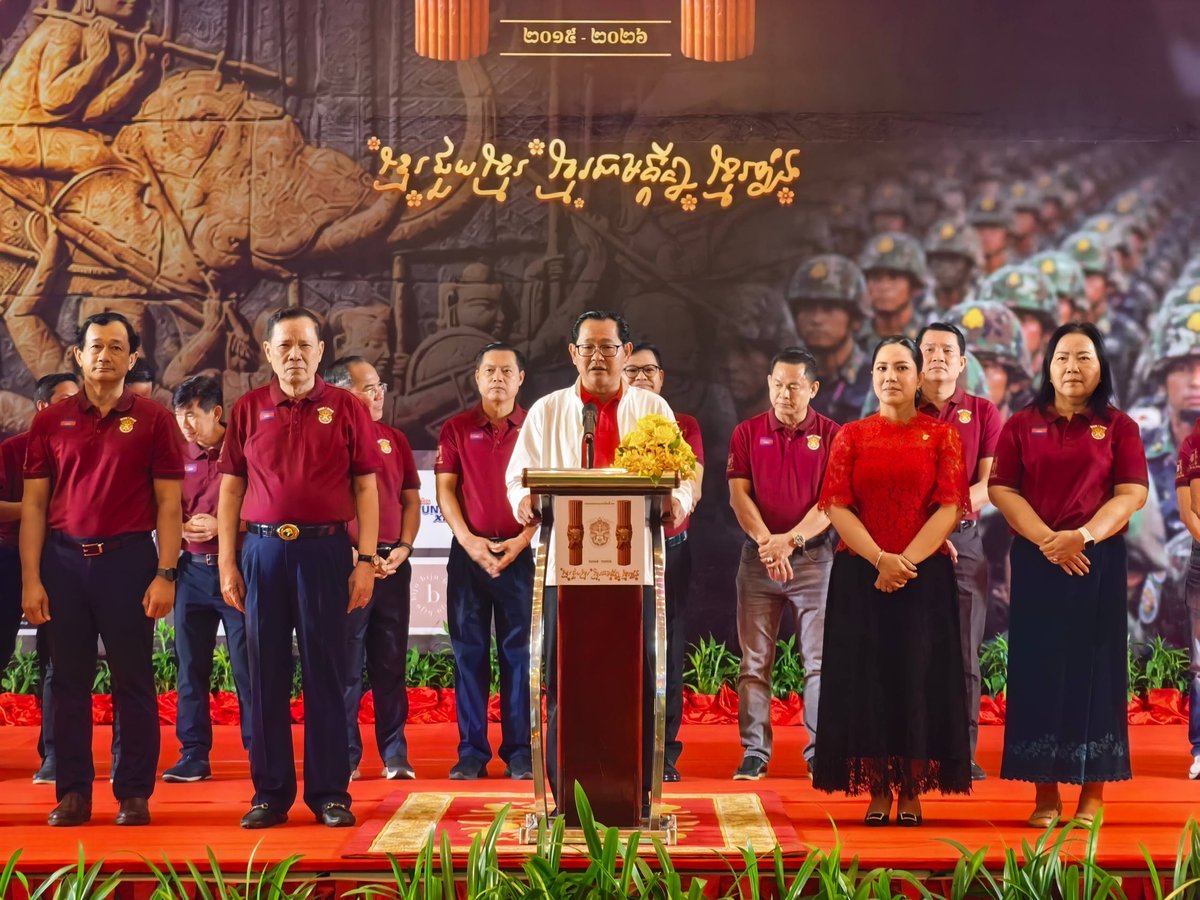 司法部在暹粒举办第四届吴哥骑行及植树活动,吸引约1500人参