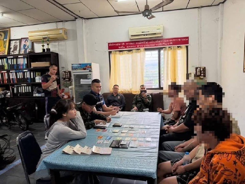 6名中国籍男子偷渡入境泰国被捕 均从缅甸非法越境