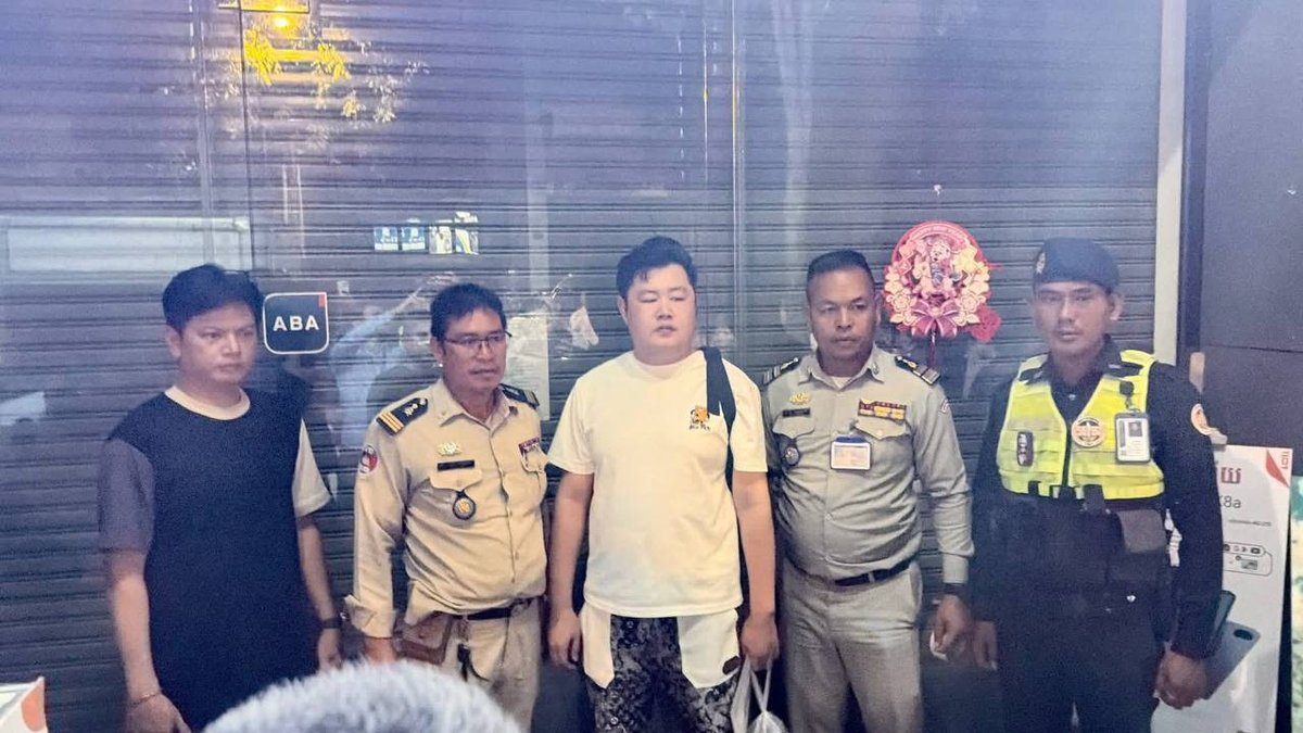 金边棉芷区破获网络诈骗窝点 查获682部手机及大量电脑