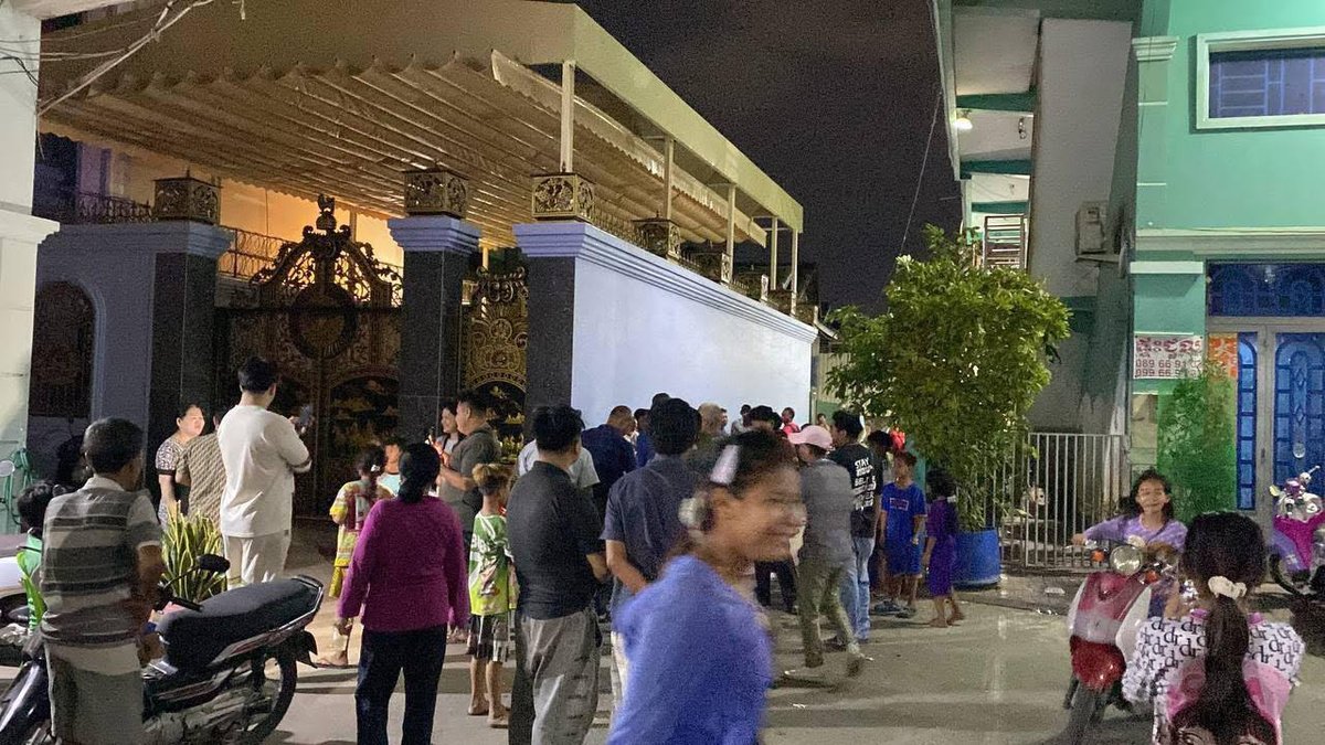 金边棉芷区发生坠楼事件 男子送医抢救无效身亡