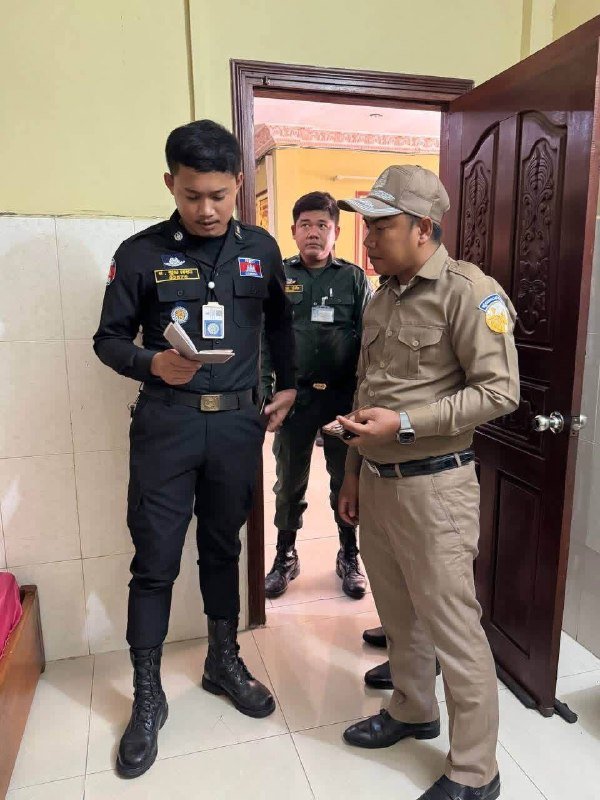 金边第七区政府开展专项排查 重点清剿网络诈骗窝点