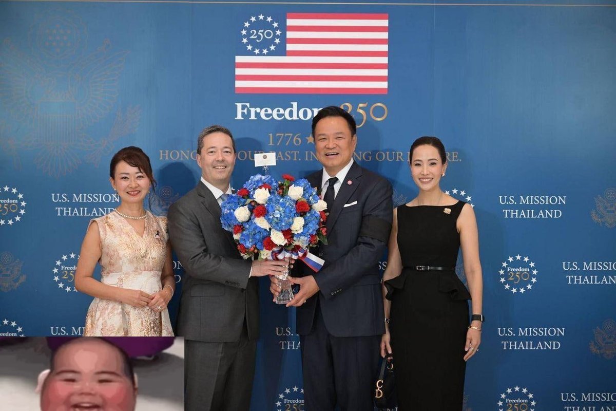 泰国总理阿努廷出席美国国庆招待会 巩固泰美友好关系