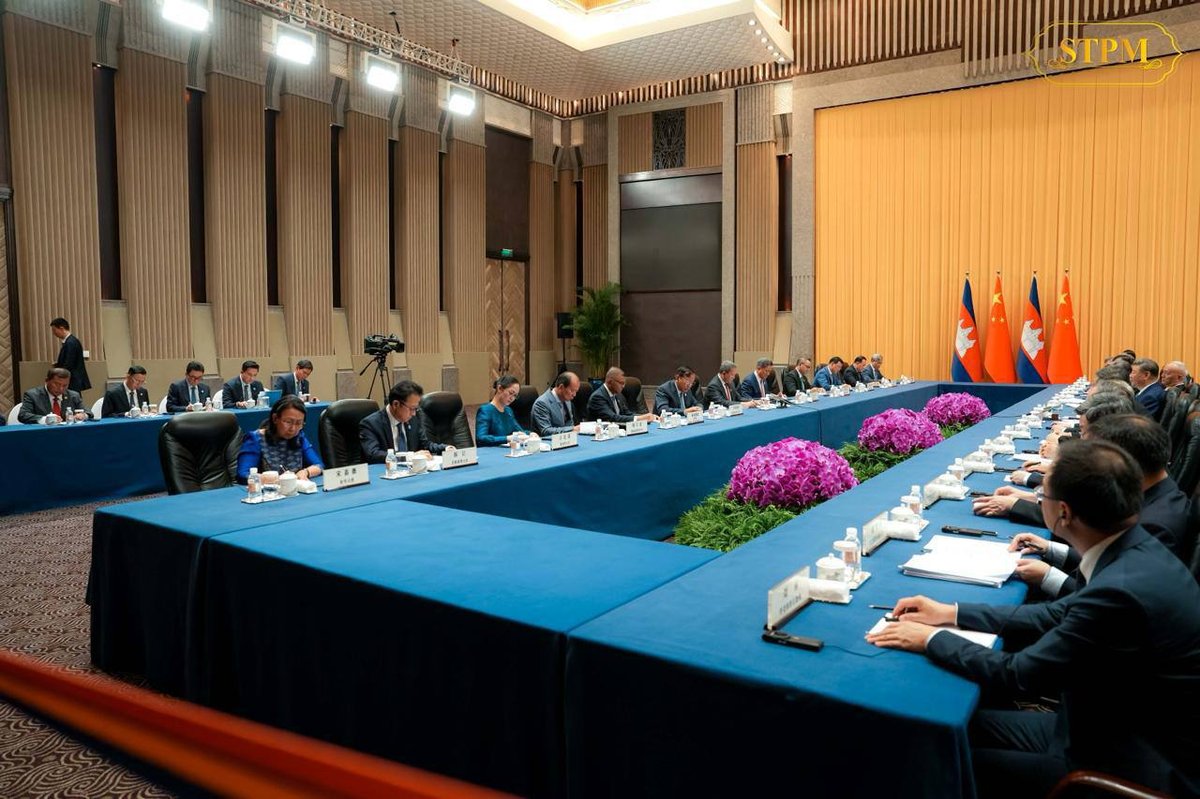 洪玛奈会见习近平 重点推进柬埔寨基础设施建设