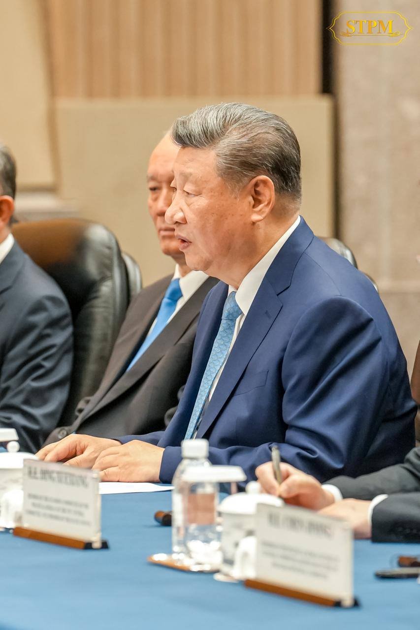 洪玛奈会见习近平 重点推进柬埔寨基础设施建设