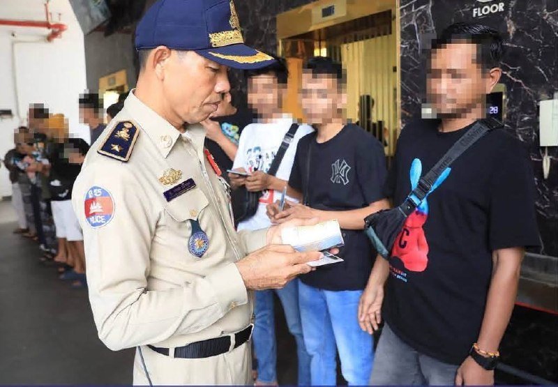 波贝警方突查网络诈骗窝点 14名泰国籍人员被捕