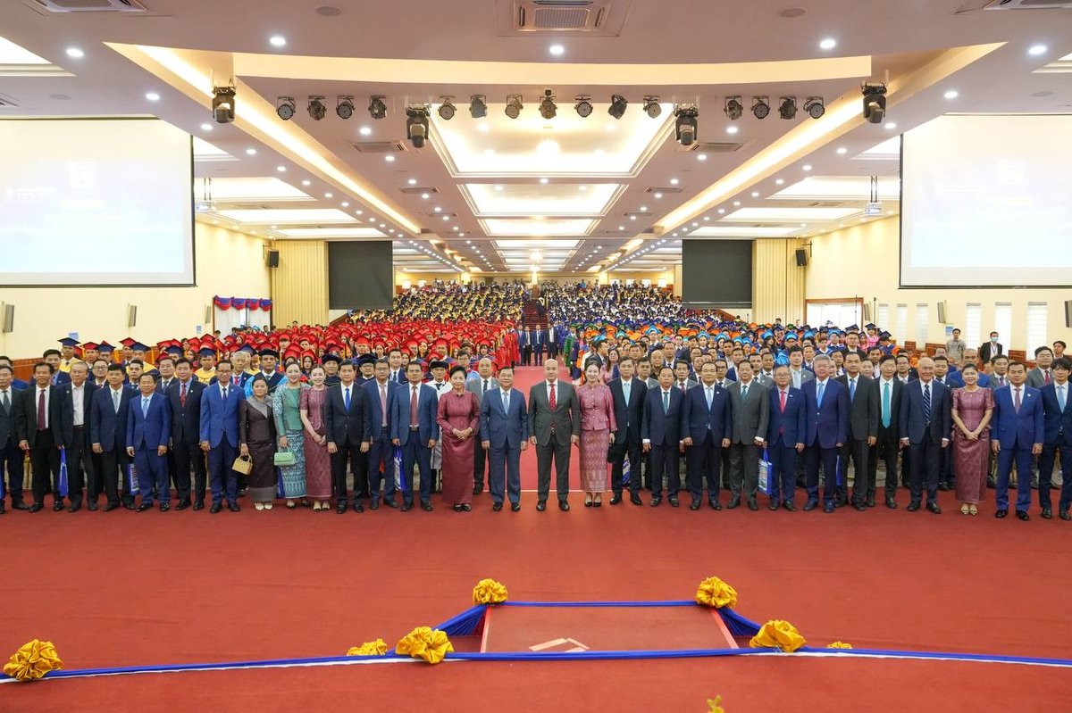 洪玛尼出席贝尔帝国际大学毕业典礼 强调公务员纪律与操守