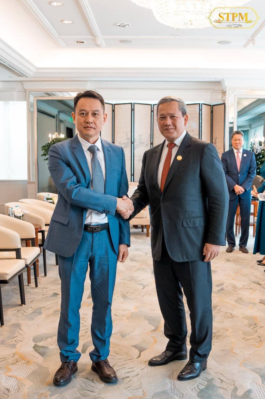 洪玛奈在上海会见汉唐航运董事长 探讨物流与港口合作