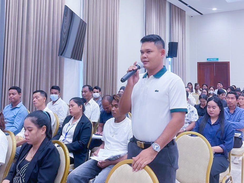 茶胶省社保局举办社保法规与福利宣讲会
