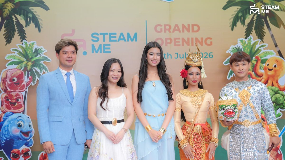 Steam Me第二家分店正式开业 诺罗敦·珍娜公主出席剪彩