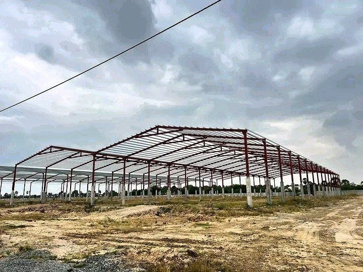 金边宗周区提供最高36公顷工业用地及仓库出租,土地租金$0.