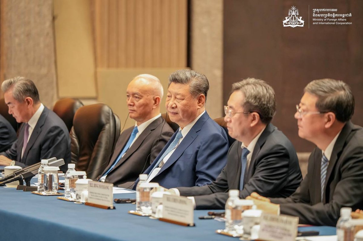 2026年7月17日下午,柬埔寨首相洪玛奈在上海会见中国国家