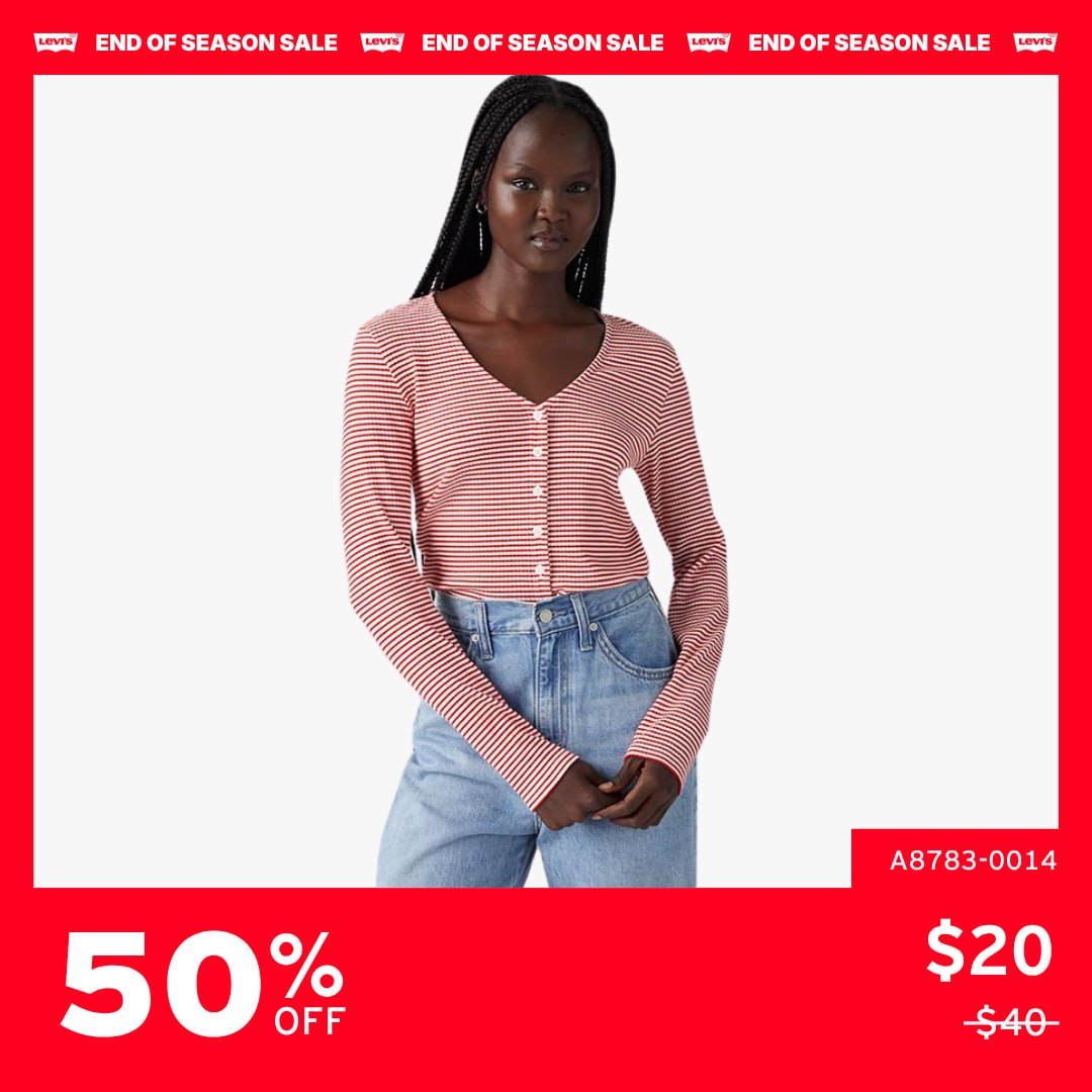 Levi's全场清仓最高8折 仅限ACFC会员 7月5日截止