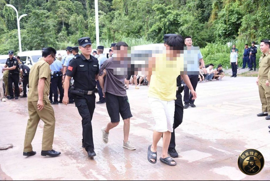 老挝向中国移交174名涉案人员 涉电诈及非法务工