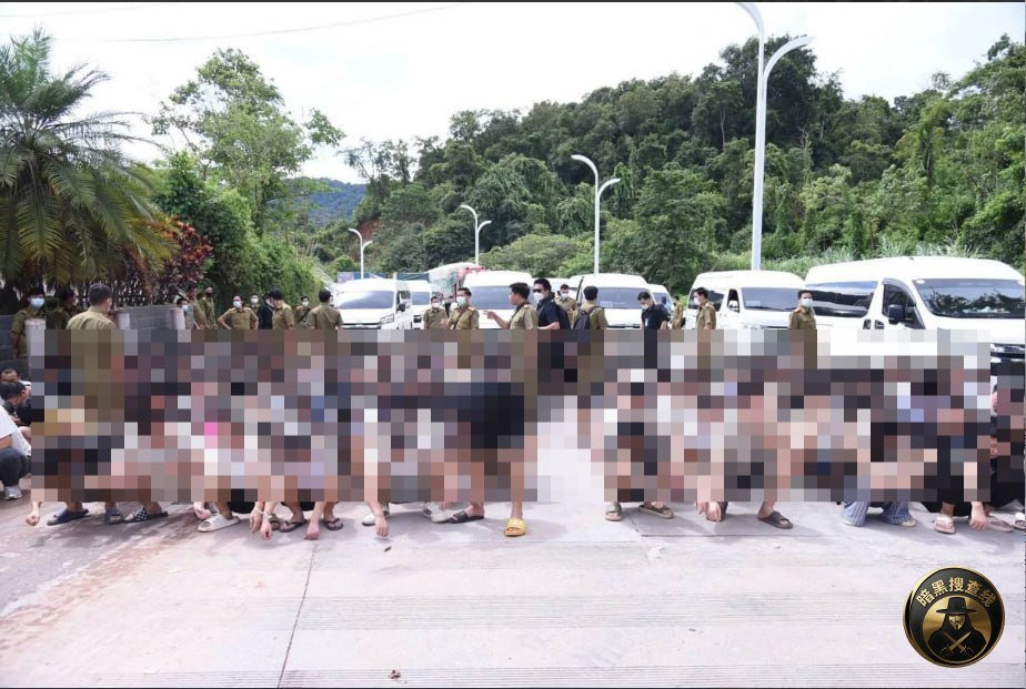 老挝向中国移交174名涉案人员 涉电诈及非法务工
