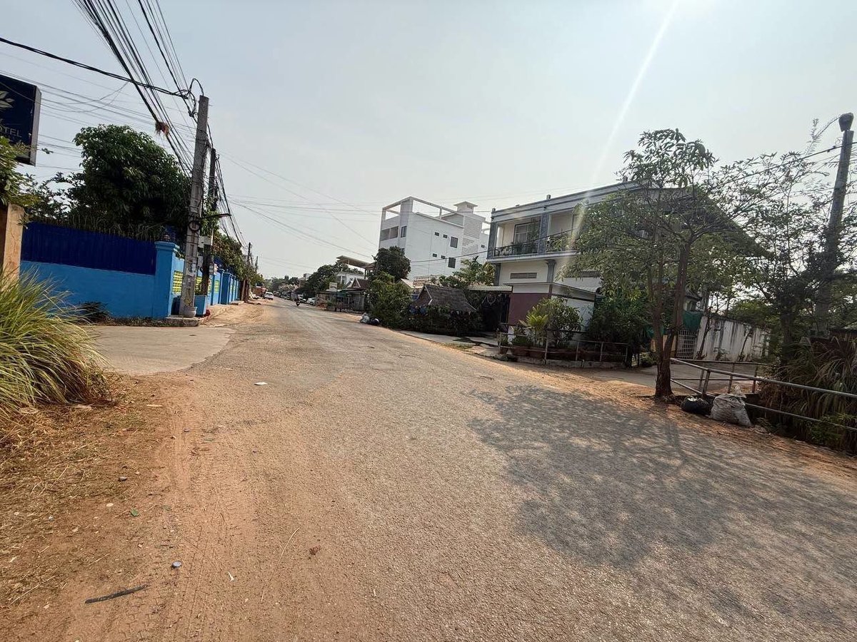 暹粒市中心Svay Dangkum区地块急售,总面积1938