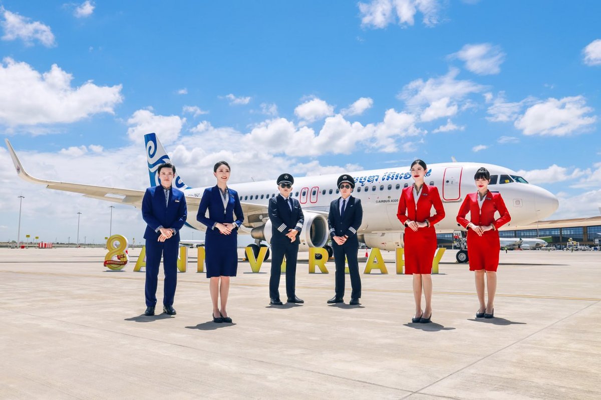 柬埔寨航空成立8周年 承诺持续提升服务标准