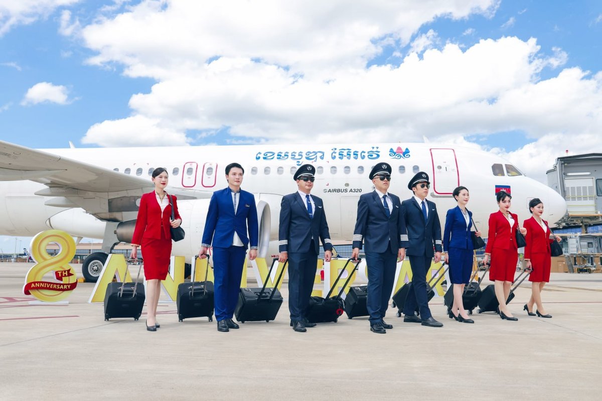柬埔寨航空成立8周年 承诺持续提升服务标准