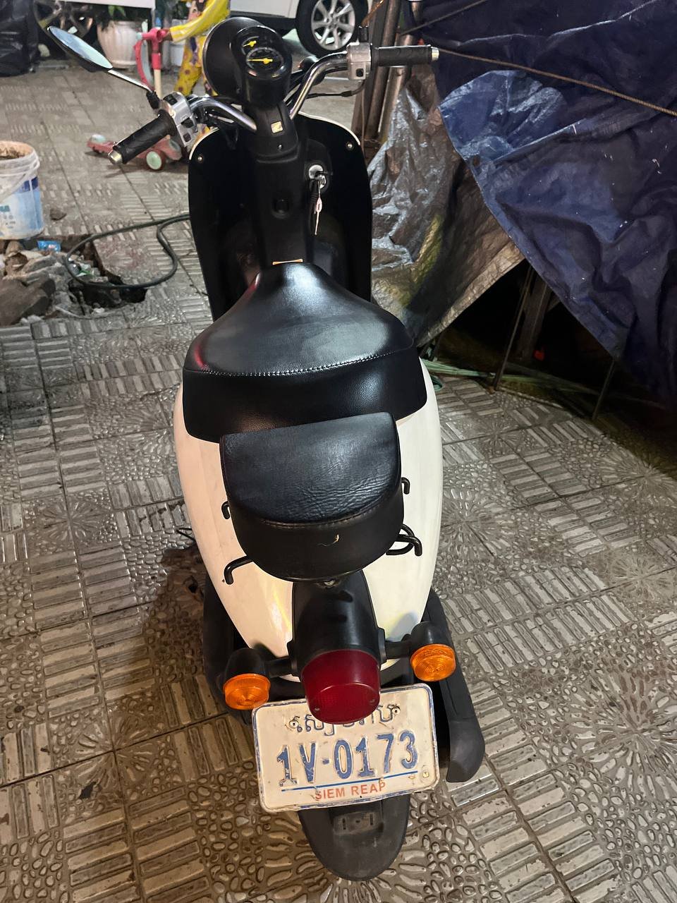 西港转让纯日系本田Today摩托车 售价$400 车况完好